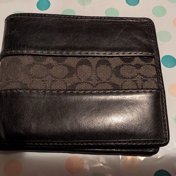 Coach Signature Bifold Wallet